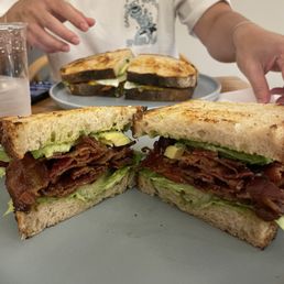 B.L.T. sandwich