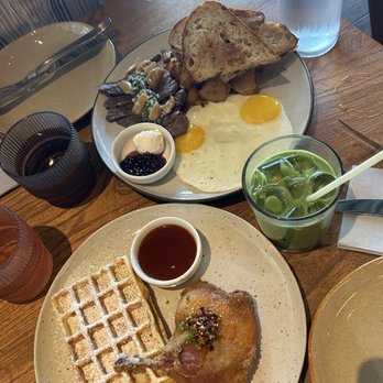 Between Us - Duck & Waffle. Steak & Eggs - Breakfast & Brunch Near Me - San Diego, California