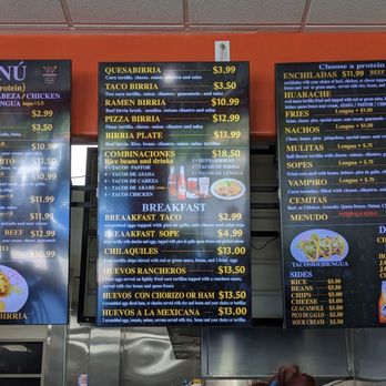 Taqueria 2 Carnales - Menu - Mexican Near Me - Paradise, Nevada