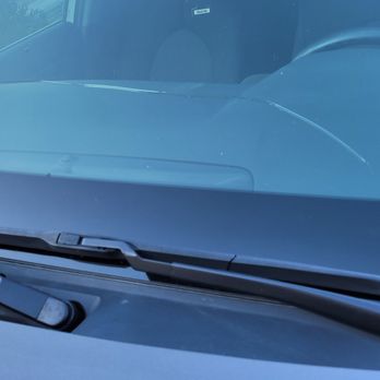 Caliber Collision - This was windshield after repairs - Body Shops Near Me - Clovis, California
