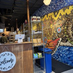 Ember & Grain Bakery - Tile wall