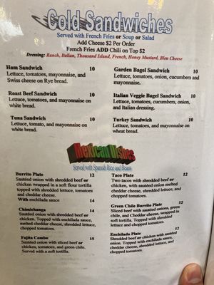 Menu photo 1 My Place Sierra Vista, AZ Menu photo 1 My Place Sierra Vista, AZ