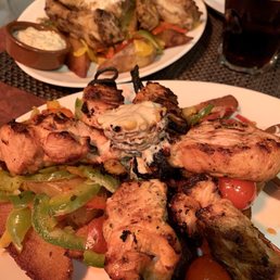 Chicken skewers