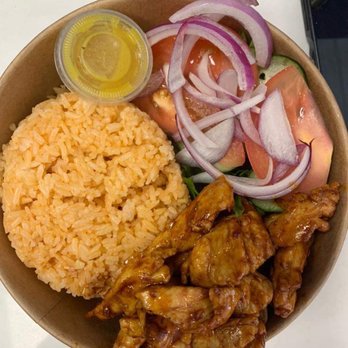 Non’s Kitchen - Grilled chicken with rice - Bubble Tea Near Me - Anaheim, California