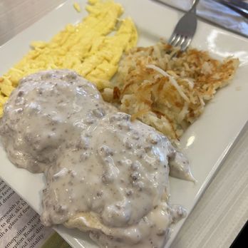 Not Another Pancake House - sausage and gravy w eggs - Breakfast & Brunch Near Me - Williamsburg, Virginia