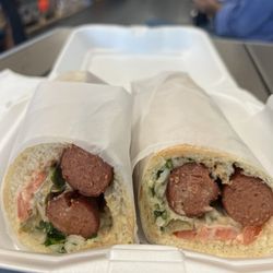 Noosh Grill Restaurant - Sausage Sandwich