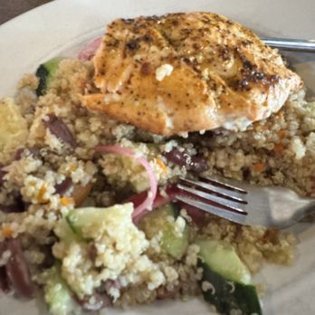Oggi's - Salmon bowl - Pizza Near Me - Encinitas, California Oggi's - Salmon bowl - Pizza Near Me - Encinitas, California