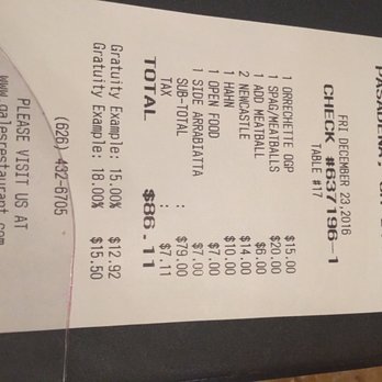 Gale's - $7.00 for half of a soup cup worth of tomato sauce.... - Italian Near Me - Pasadena, California Gale's - $7.00 for half of a soup cup worth of tomato sauce.... - Italian Near Me - Pasadena, California