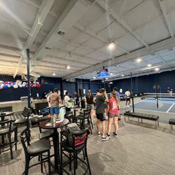 Category 5 Indoor Pickleball - Enjoy our lounge area before or after your pickleball game!