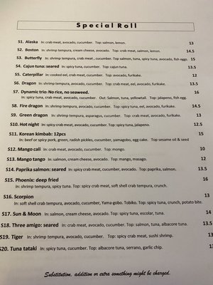 Menu photo 6 Sushi & Bento Phoenix, OR