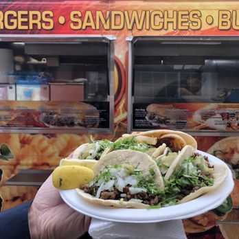 El Volcan - Asada tacos with cheese quesadilla - Food Trucks Near Me - Salinas, California