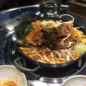 Namdaemoon Korean BBQ Restaurant - Pork bone soup. Medium size - Korean Near Me - Hong Kong, HK