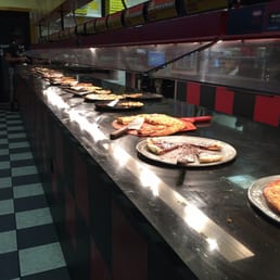 Pizza buffet including soups and desserts Pizza buffet including soups and desserts