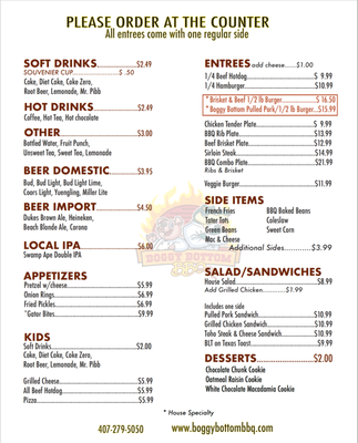 Menu photo 5 Boggy Bottom BBQ Kissimmee, FL Menu photo 5 Boggy Bottom BBQ Kissimmee, FL