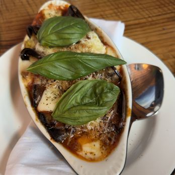 Brydge Restaurant - eggplant cassoulete - Tapas/Small Plates Near Me - Cambria, California
