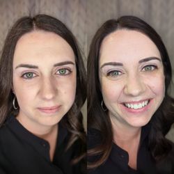 Tiger Lily Collective - Permanent Eyeliner before and after