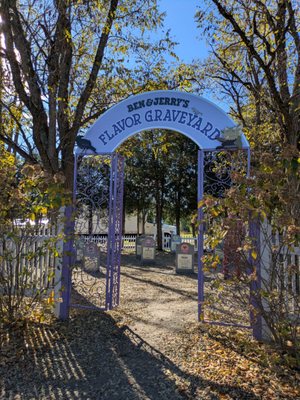 Ben & Jerry's Flavor Graveyard by null