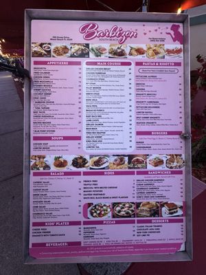 Menu photo 5 Barbizon Hookah Restaurant Miami Beach, FL