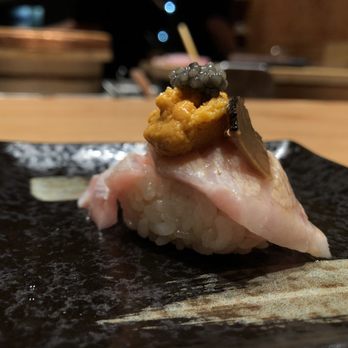 Hidden Fish - Toro + uni + caviar + truffle ($19) - Sushi Bars Near Me - San Diego, California Hidden Fish - Toro + uni + caviar + truffle ($19) - Sushi Bars Near Me - San Diego, California