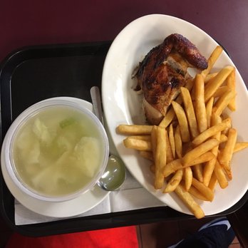 Kikiriki - a plate of food and a bowl of soup - Peruvian Near Me - Union City, New Jersey Kikiriki - a plate of food and a bowl of soup - Peruvian Near Me - Union City, New Jersey