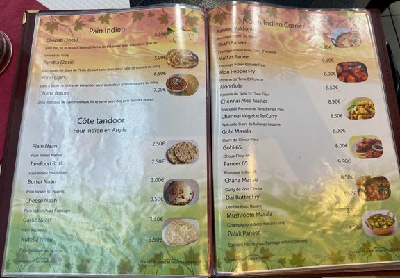 Menu photo 4 Chennai dosa Paris, 75