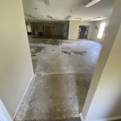 Tricore Services - Asbestos Abatement Fellowship Hall After