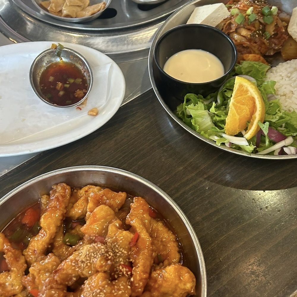 Tomukun Korean Barbeque - Tangsooyook, fried chicken sweet and sour - Korean Near Me - Ann Arbor, Michigan Tomukun Korean Barbeque - Tangsooyook, fried chicken sweet and sour - Korean Near Me - Ann Arbor, Michigan