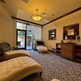 Spa waiting area Spa waiting area
