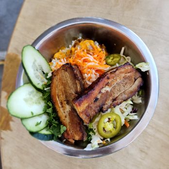 Aslan Brewing Company - Porn bahn-mi bowl - Brewpubs Near Me - Bellingham, Washington