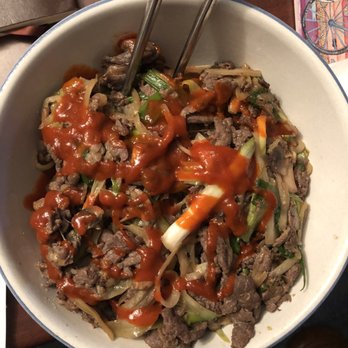 Bonchon Town Center Jacksonville - Bulgogi with rice and Sriracha ! - Korean Near Me - Jacksonville, Florida