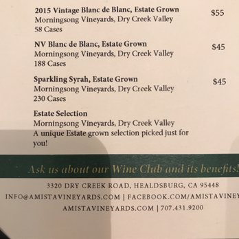 Amista Vineyards - Bubbles!! - Wine Tours Near Me - Healdsburg, California Amista Vineyards - Bubbles!! - Wine Tours Near Me - Healdsburg, California