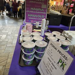 Pomai Kulolo - Booth in windward mall farmer's market