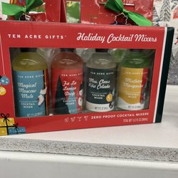 Tuesday Morning - Cocktail mixers for the holidays