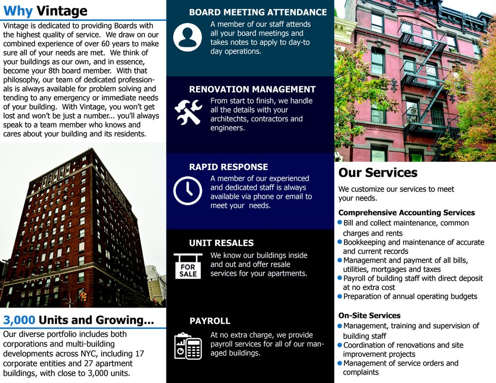 VINTAGE REAL ESTATE SERVICES Updated October 2024 1981 Marcus Ave