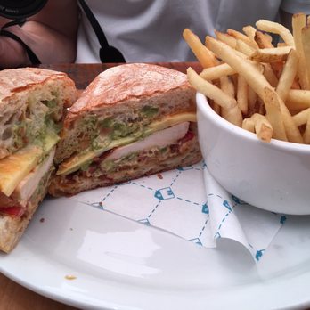 Blue Barn-Steiner - another picture of the Rooster. With side of fries. - Sandwiches Near Me - San Francisco, California Blue Barn-Steiner - another picture of the Rooster. With side of fries. - Sandwiches Near Me - San Francisco, California