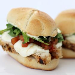 Honey Bee Cafe - Chicken Bruschetta Sandwich