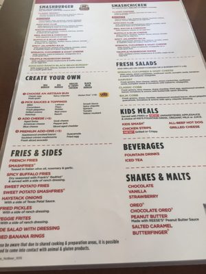 Menu photo 2 Smashburger Dayton, OH