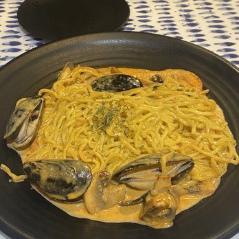 Tokyo Eats - Signature Tokyo Cream Pasta - Ramen Near Me - Fullerton, California Tokyo Eats - Signature Tokyo Cream Pasta - Ramen Near Me - Fullerton, California