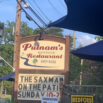 Putnam's Waterview Restaurant - They even have music on the patio some days. - American Near Me - Goffstown, New Hampshire Putnam's Waterview Restaurant - They even have music on the patio some days. - American Near Me - Goffstown, New Hampshire