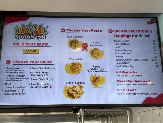 Menu photo 4 Wow Spaghetti Westminster, CA Menu photo 4 Wow Spaghetti Westminster, CA