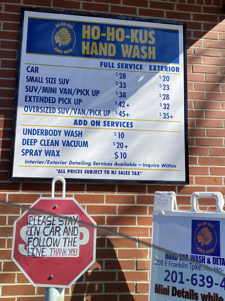 Ho Ho Kus Hand Car Wash