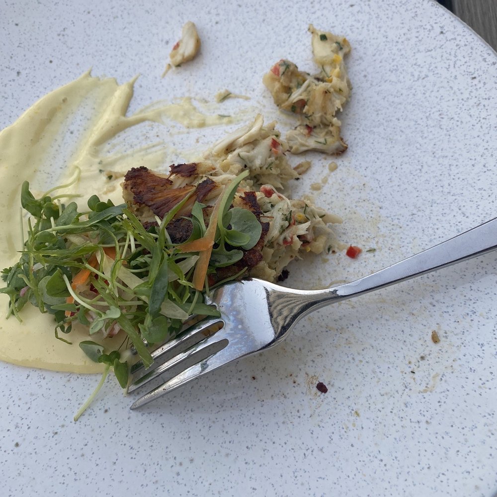 Blind Salamander Kitchen & Bar - Crab cake :/ - New American Near Me - Austin, Texas Blind Salamander Kitchen & Bar - Crab cake :/ - New American Near Me - Austin, Texas