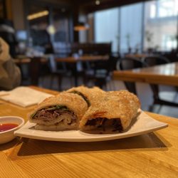 Dim Sum House - Beef Beef-Stuffed Scallion Pancakes
