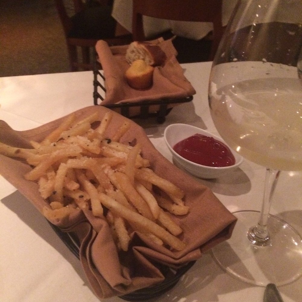 Pamplemousse Grille - Truffle French Fries - New American Near Me - Solana Beach, California
