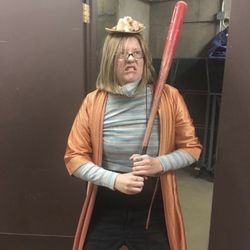 Rock Springs High School - Some kid dressed as a grandma in theatre class