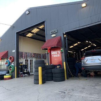 Moe’s Tires - Front of the shop - Tires Near Me - San Bruno, California