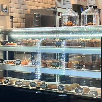 On The Grind Cafe - a display of pastries - Coffee & Tea Near Me - Salem, Massachusetts On The Grind Cafe - a display of pastries - Coffee & Tea Near Me - Salem, Massachusetts