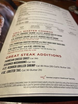 Menu photo 3 LongHorn Steakhouse Olathe, KS Menu photo 3 LongHorn Steakhouse Olathe, KS