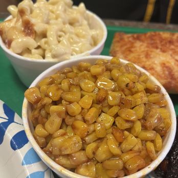 Smokee Mo's Arnold BBQ - Corn Macaroni and Cheese - Barbeque Near Me - Arnold, Missouri Smokee Mo's Arnold BBQ - Corn Macaroni and Cheese - Barbeque Near Me - Arnold, Missouri