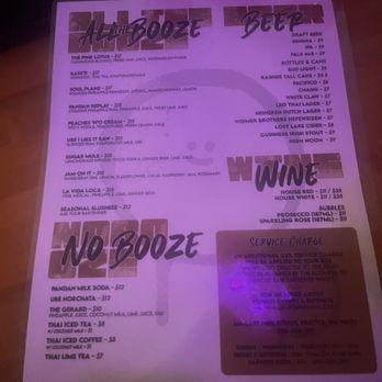 Sugar Hill - menu - Bars Near Me - Seattle, Washington